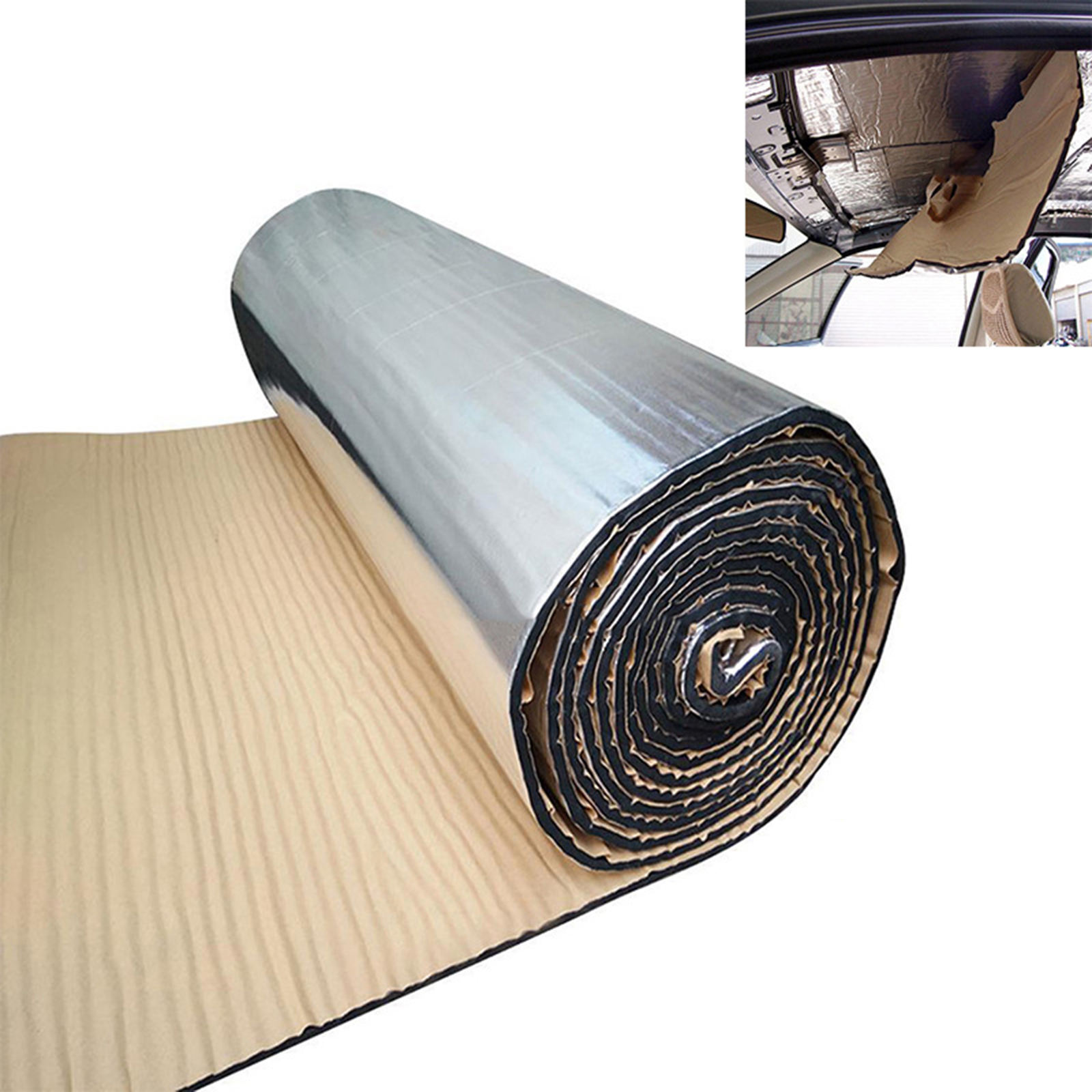 Car Sound Deadener Mat Sound-proof Heat Thermal Noise Bonnet Deadening for Hood Engine Sound Absorption Auto Parts
