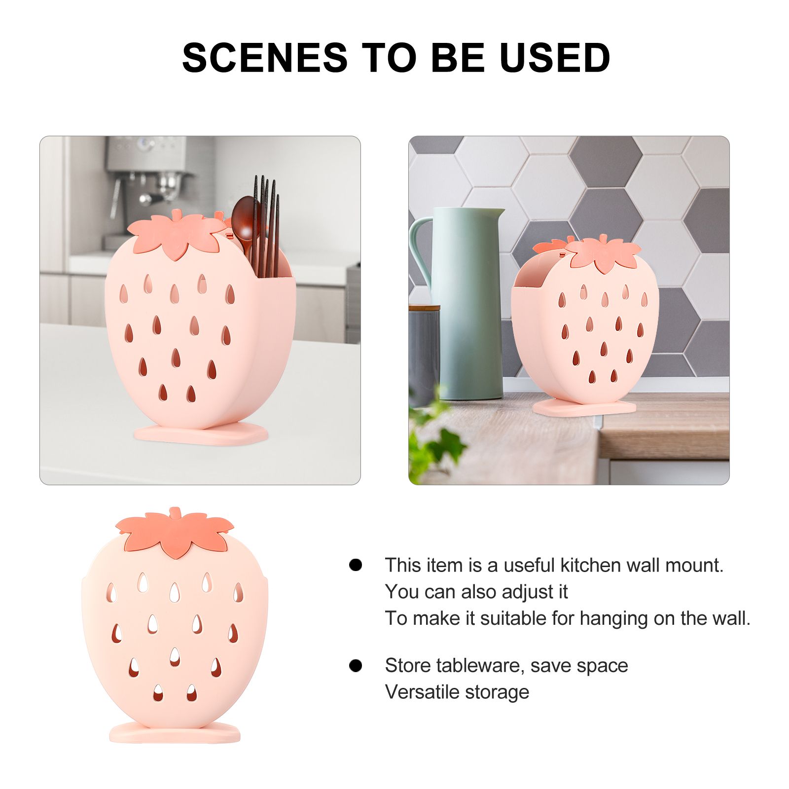 Plastic Servies Opbergbuis Afdruiprek Aanrecht Mand Bestek Organisator Gootsteen Hangende Mand Opslag Oplossing Houdt