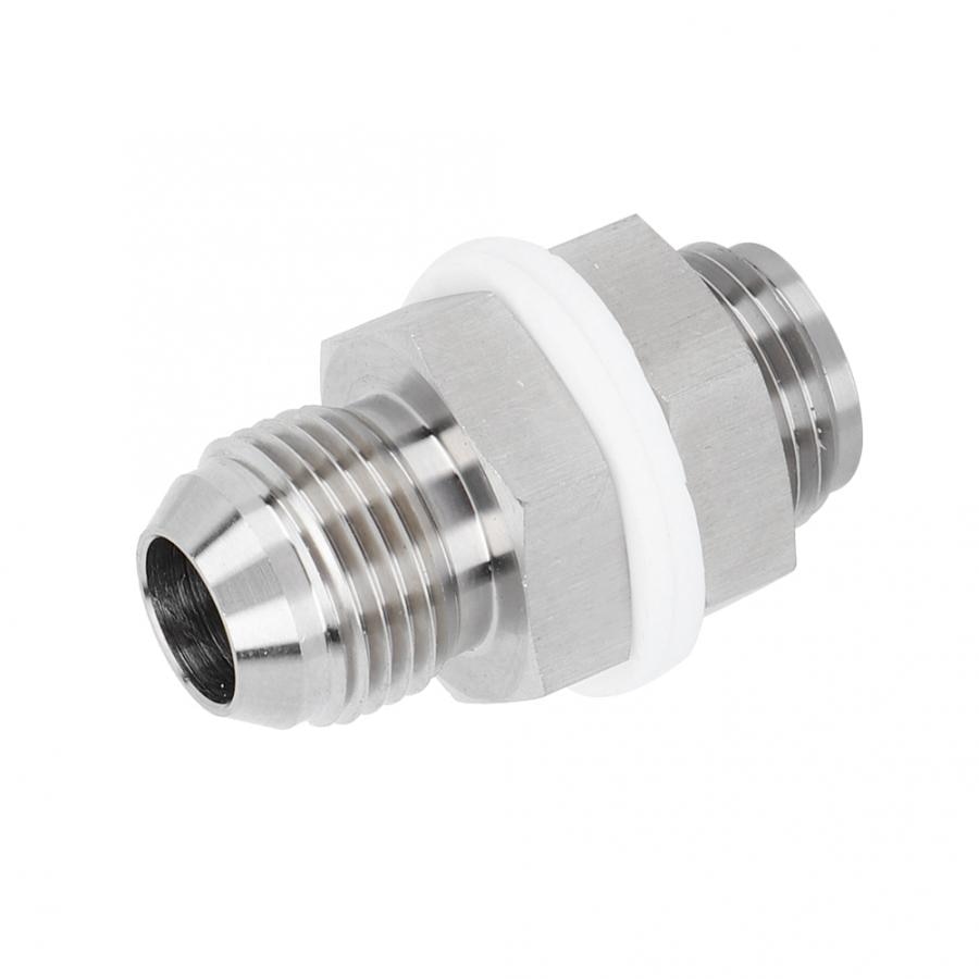 Oil Pan Gaskets Duokon Oil Pan Return Adapter ,Turbo Steel Oil Pan Adapter Return Drain Plug Fitting Fits for AN10 Weldab oil