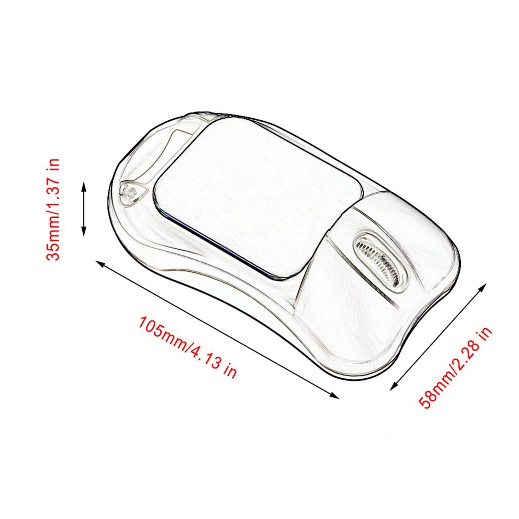 300g 0.01g Portable Digital Scale Mouse Style Jewelry Scale Precision Scale Balance Pocket Gram LCD Display