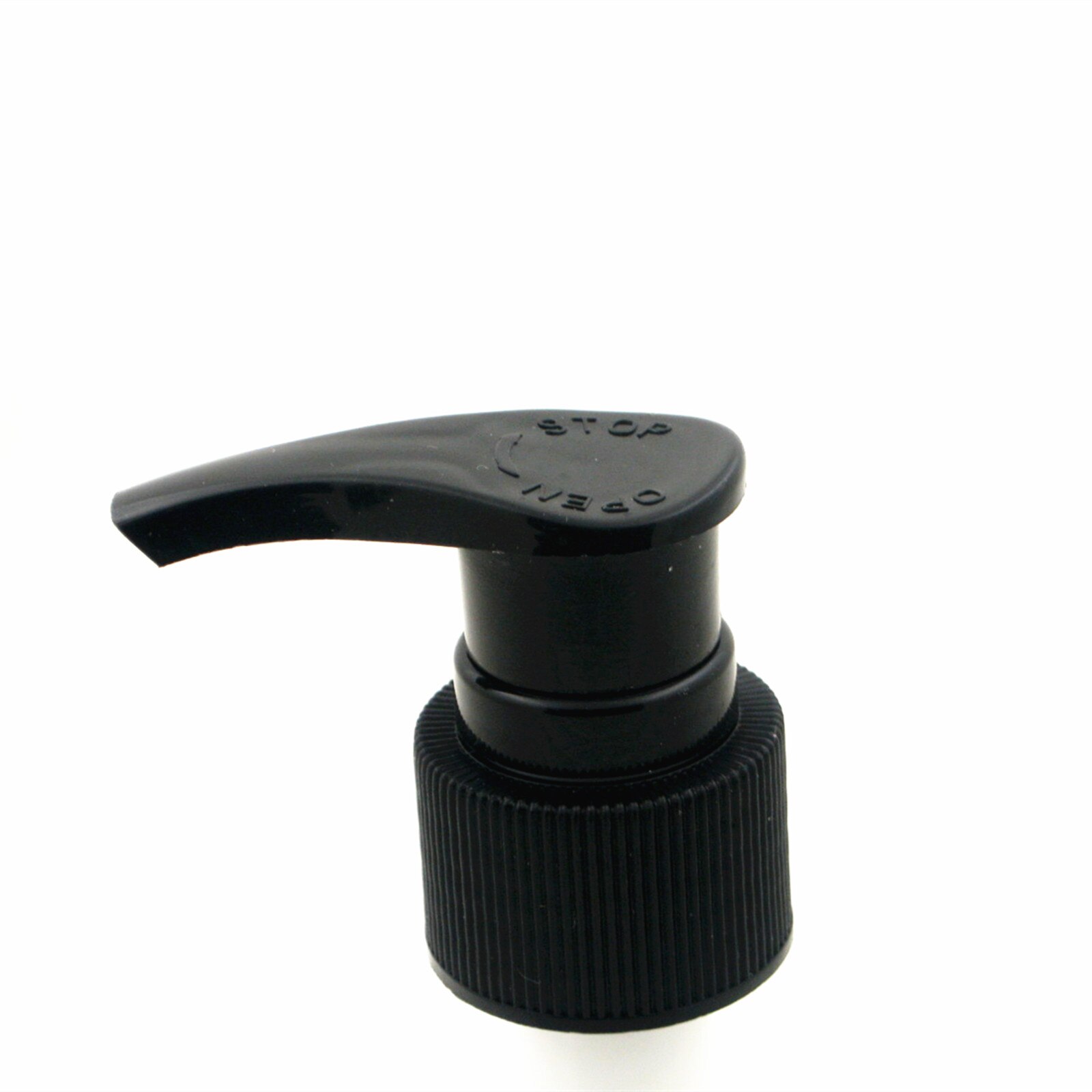 250ml empty boston round plastic bottle , clear/amber/blue pet bottle with black/white lock pumps