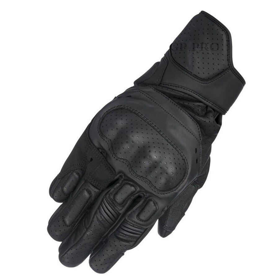 Skinnhansker alpint sp -5 motorsykkelhansker racinghansker motorsykkel skinnhansker gp pro berøringsskjerm hansker sportsbeskyttelse: Svart / Xl