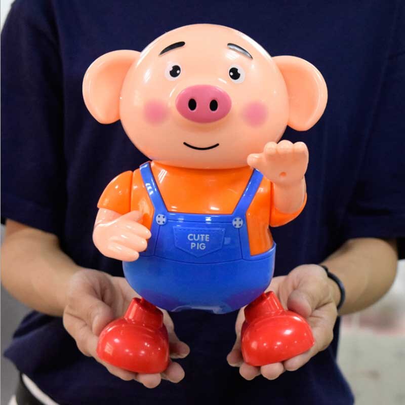 ¡Novedad de ! bonitos juguetes electrónicos para cerdos, mascotas para niños, música bailando, interesante de Año para niños,