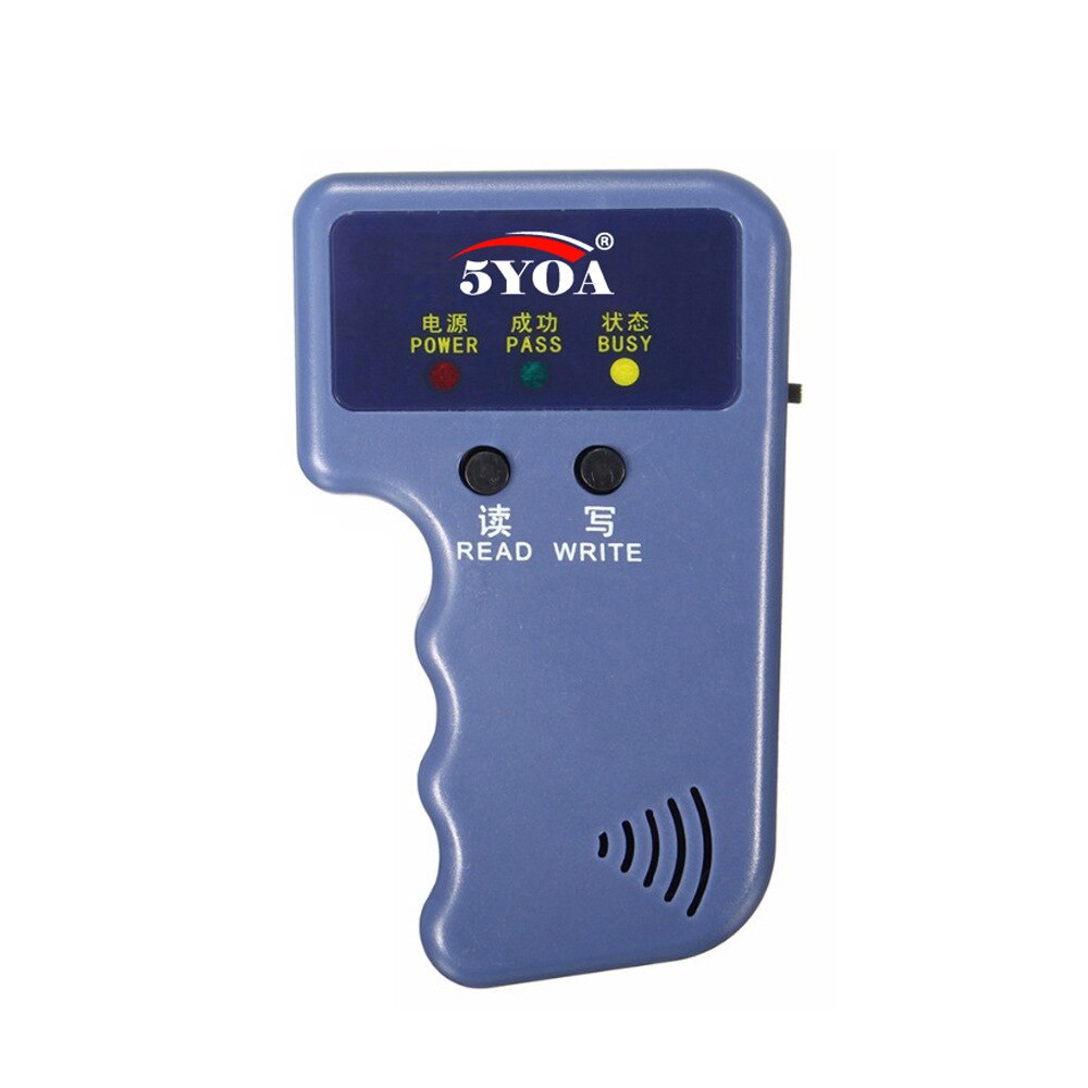 125KHz ID card reader access control Reader with 10pcs EM keychains RFID Proximity Security Door For Door Lock System
