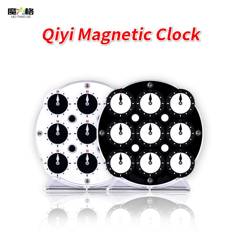 Qiyi Mofangge Magnetische Uhr Uhr Würfel Puzzle Qiyi ChuangShi Uhren Würfel Geschwindigkeit Würfel Pädagogisches Spielzeug für freundlicher