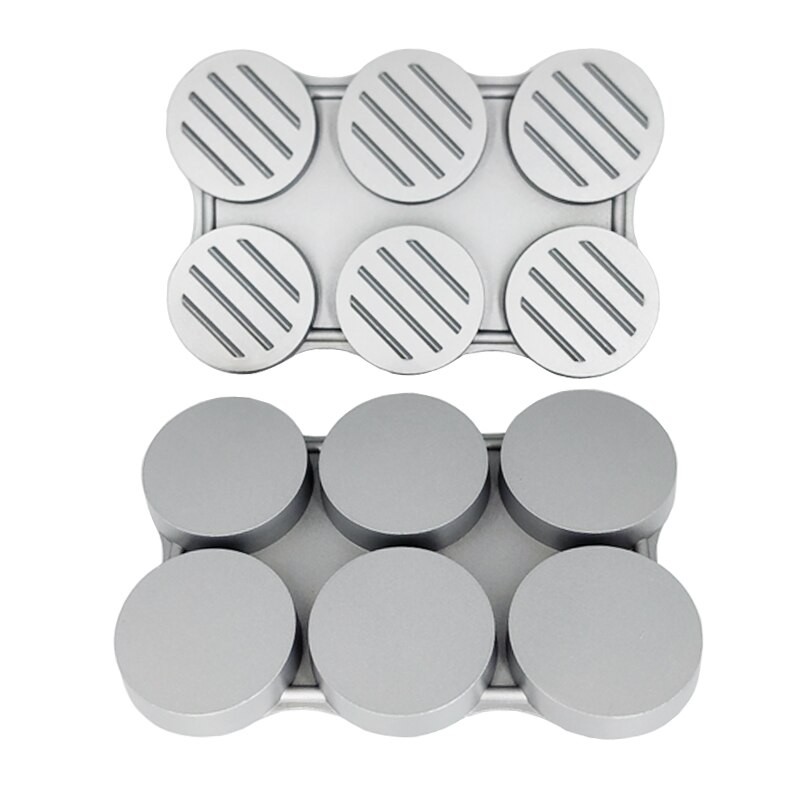 ikke-pinne burgerpress aluminiums hamburgerpattemaker med 100 vokspapir til grille