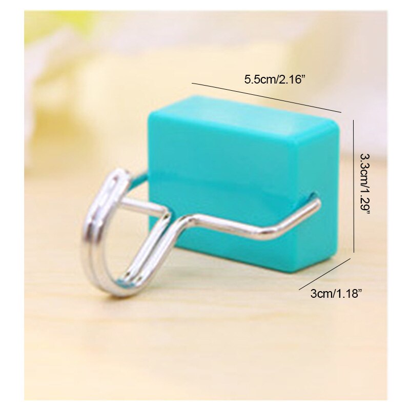 1Pcs/Set Magnetic Hook Strong Mini Heavy Duty Hanger Key Holder Durable for Home Kitchen Refrigerator Bearing 2KG Hooks