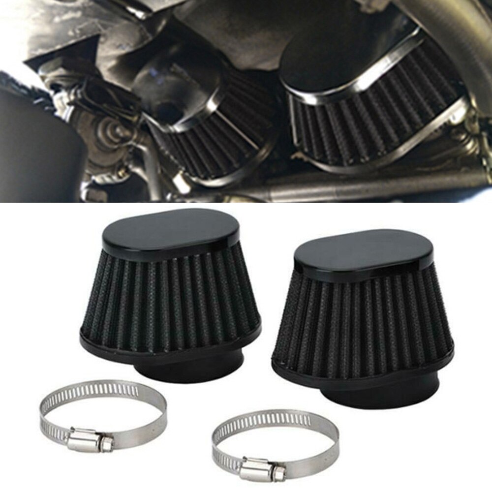 55mm ID Black High Performance Motorcycle Parts Po... Grandado
