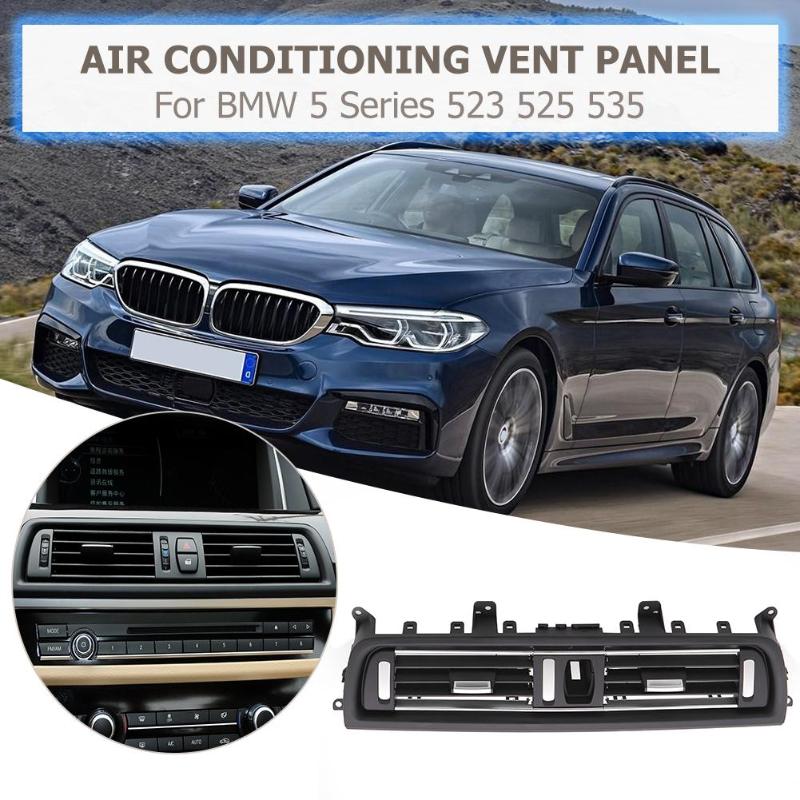 1 st främre mittluftsutloppsventil dash panel galler lock för bmw 5 series  f10 f18 523 525 535 interiörlister panel galler