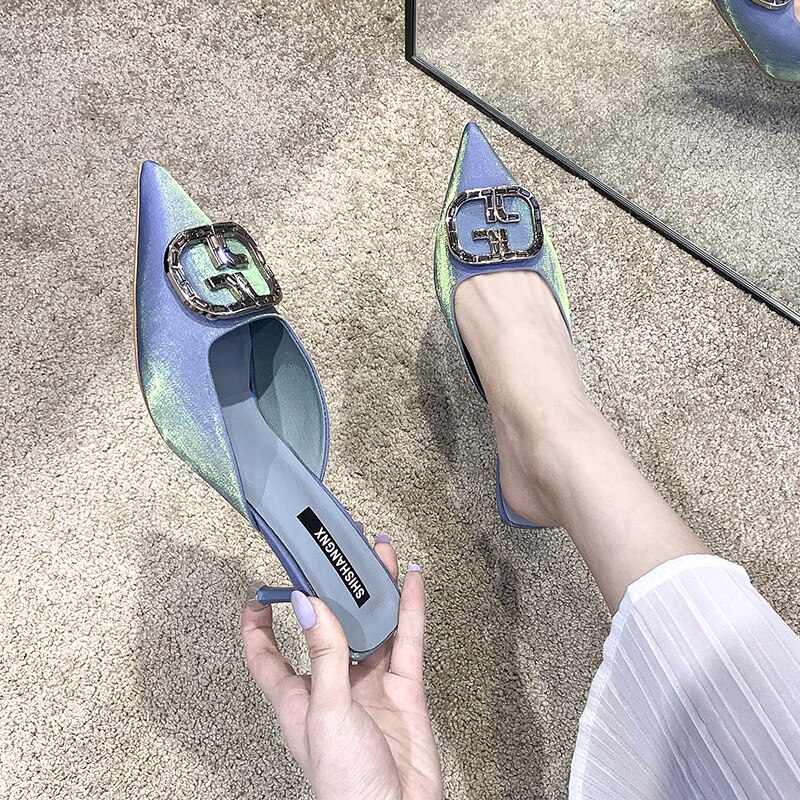 Damesschoenen met spitse neus, muiltjes, hakken en stiletto's