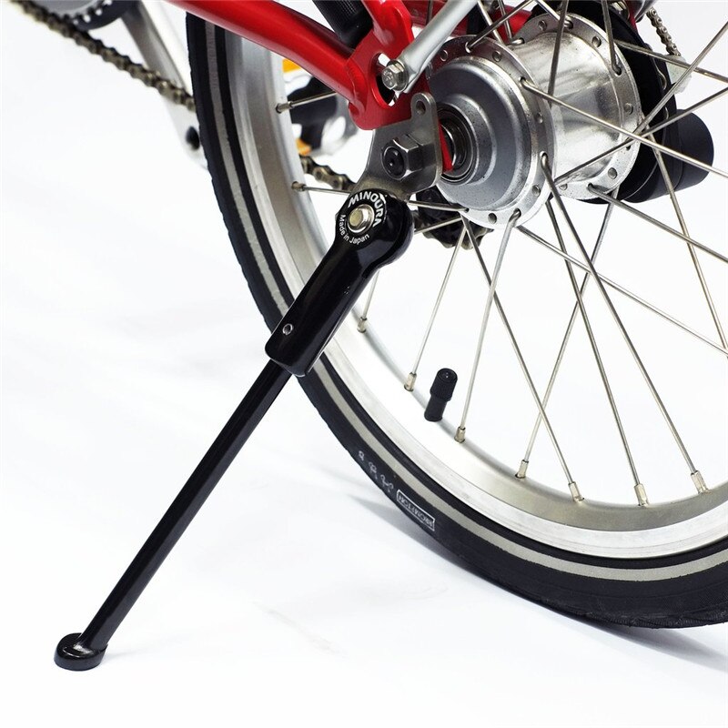 Japani minoura bmx taitettava pyörä jalusta alumiiniseos brompton birdy taitettava pyörä mini-velo polkupyöräteline musta