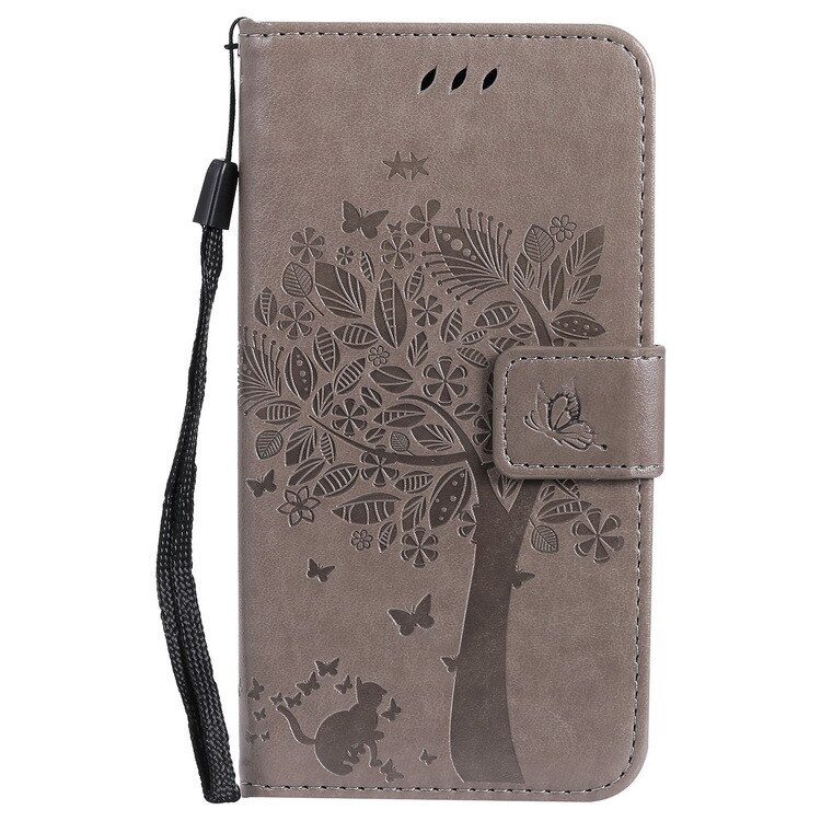 case cover For ZTE Blade A910 L110 Wallet Flip Leather Protective Phone Cover Bag mobile shell ZTE Blade A520C A520: ZTE Blade A520C / Gray