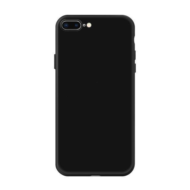 Per iPhone 12 Pro Max custodia protettiva in Silicone morbido TPU nero opaco per iPhone 12 mini 8 7 6 S Plus X XS MAX XR 11 pro Max custodia: For iphone 12