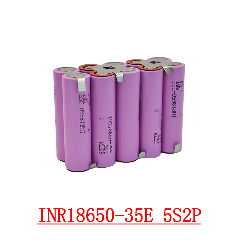 20A 18650 35E 3500mAh 7000mAh 3S 4S 5S 6S 8S 7.4V 12.6V 14.8V 18V 25.2V 29.6V voor Schroevendraaier Batterijen Lasappakket: Oranje