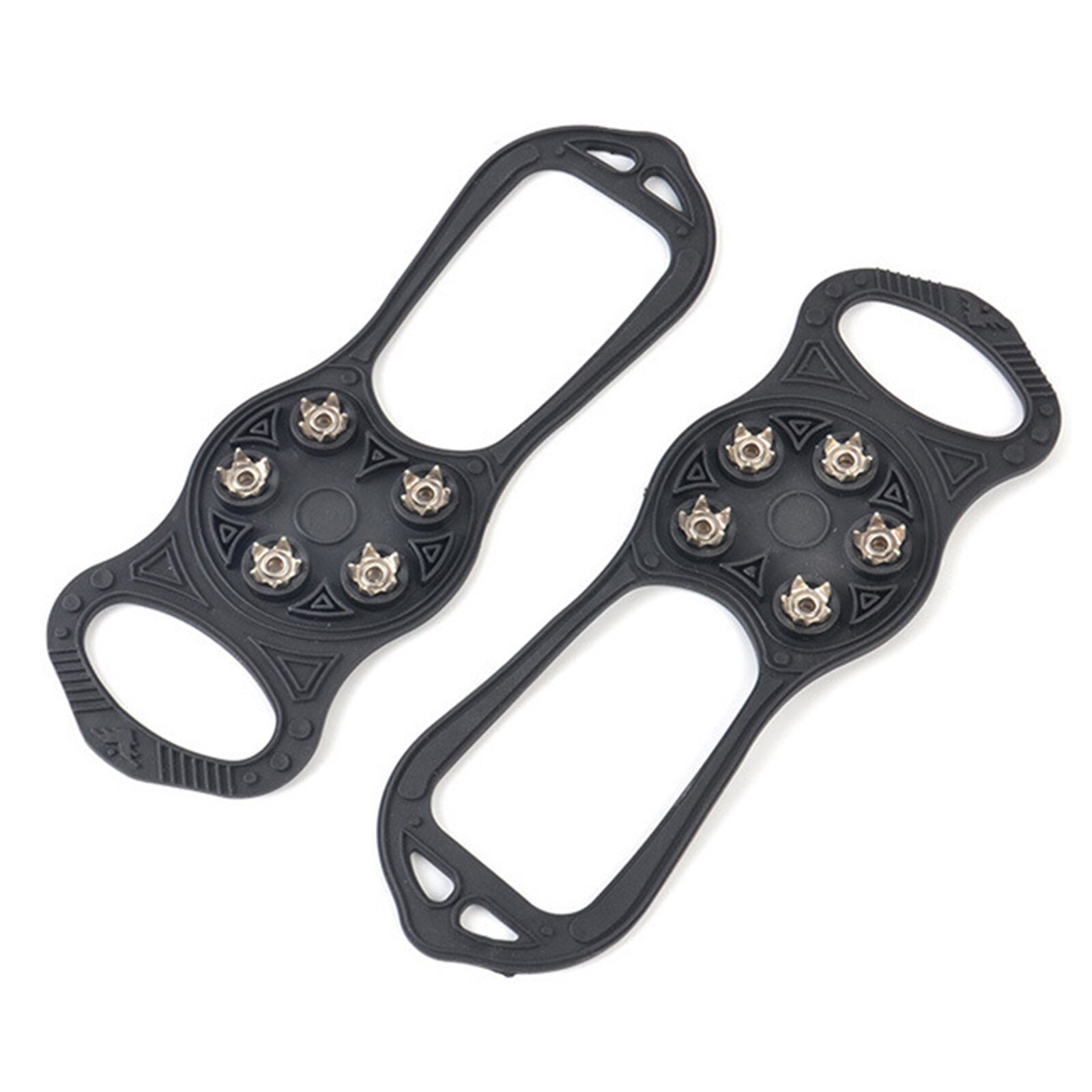 Anti-Slip Ice Gripper Spike Grijpers Sneeuw Grips Winter Schoenen Laarzen Riem Metalen Spikes Studs Universele Klimmen Schoenen Cover #30