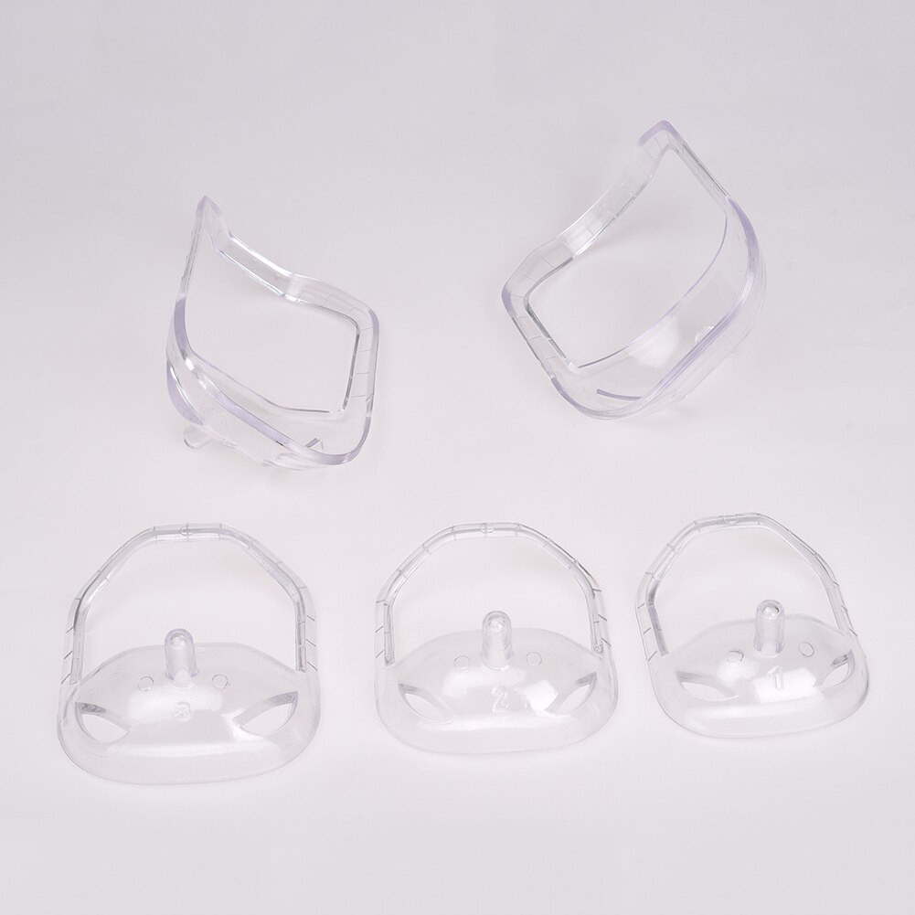 Newly 5 Pcs Men Mustache Shaper Styling Template Goatee Beard Guide Stencil Shaving Tool CLA88