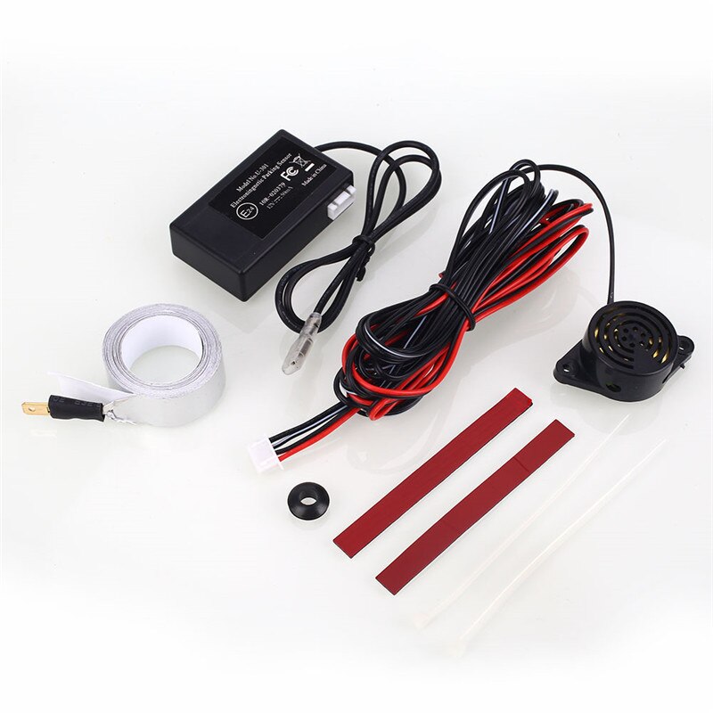 Car Backup Sensor Set Parking Sensor 12V Safety Anti-Collision Electromagnetic Auto Alarm System Car Accessory In Stock: Default Title