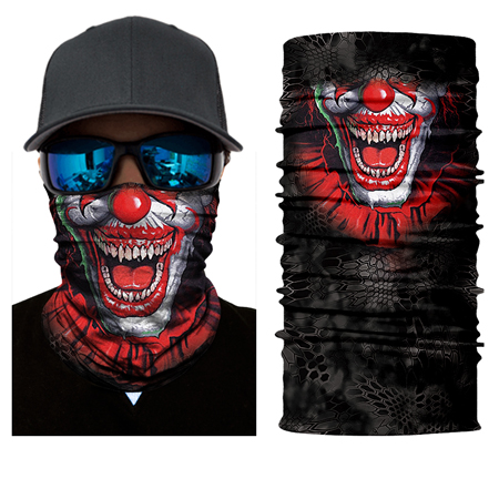 BJMOTO Magie Kopf Gesicht Maske Nahtlos Winddicht Anti-Uv Multi Verschleiß Rohr Bandana Durag Radfahrer Motorrad Schal: Modell 10