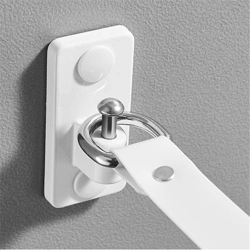 Inomhus osynlig klädstreck med hängare hål infällbar klädstreck rep torkställning balkong klädstreck ingen borrställning