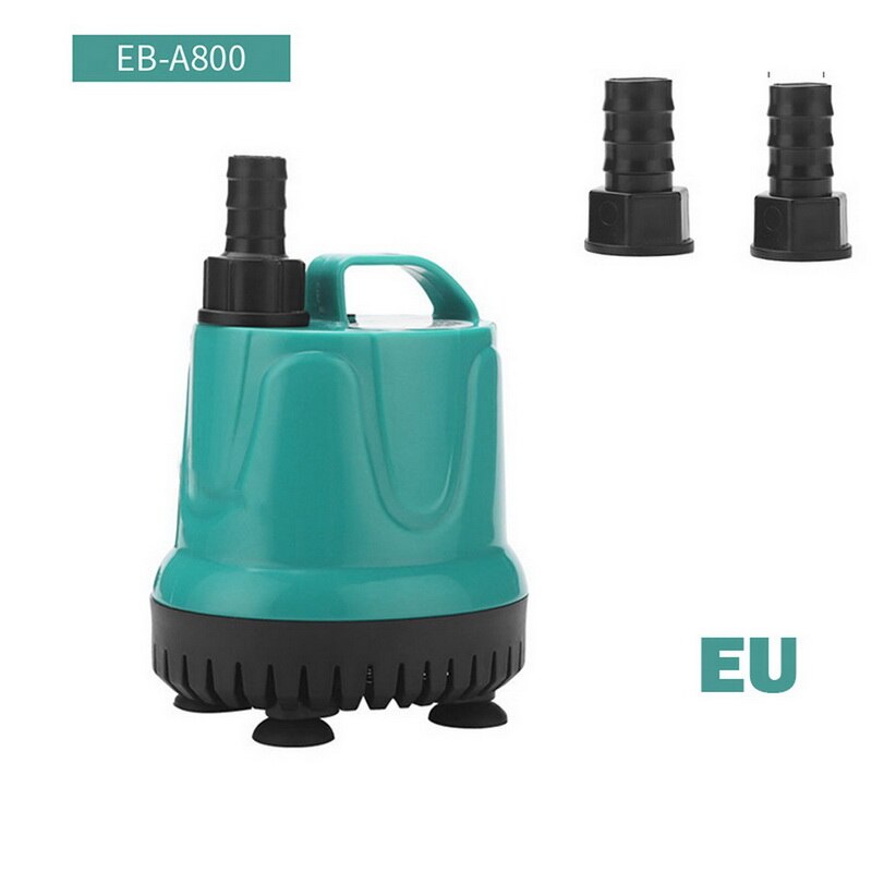 3/6/10/15/25W/35W Ultra-Quiet Submersible Water Fountain Pump Filter Fish Pond Aquarium Statuary Hydroponics Tank Fountain Tool: EB-A800 18W