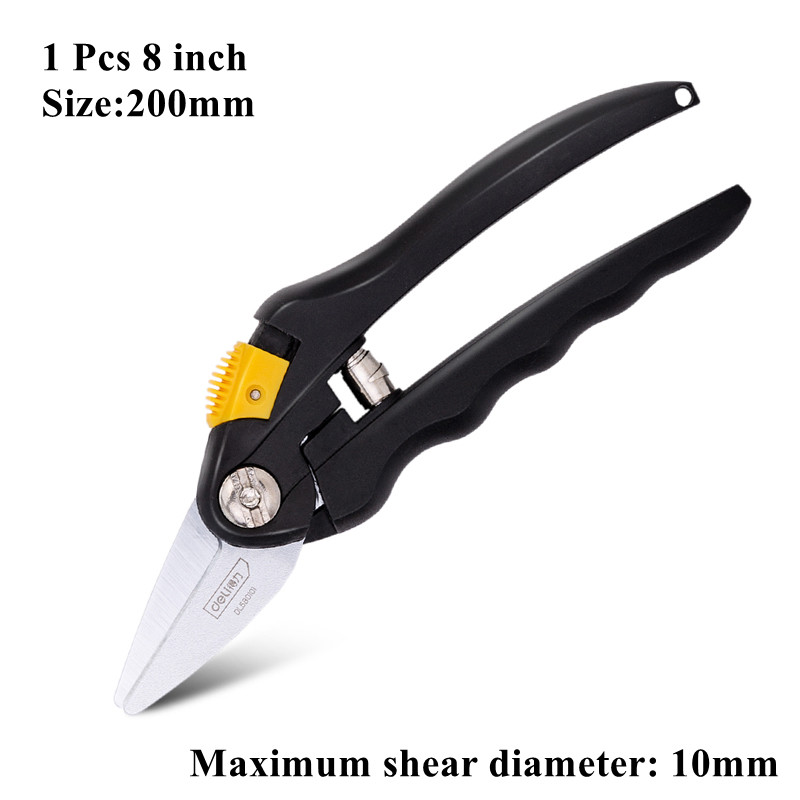 1 Pz Potatore Forbici Da Giardino Professionale affilato circonvallazione Cesoie Da Potatura rifinitore per Alberi Cesoie A Mano clipper per Attrezzi Da Giardinaggio: verde