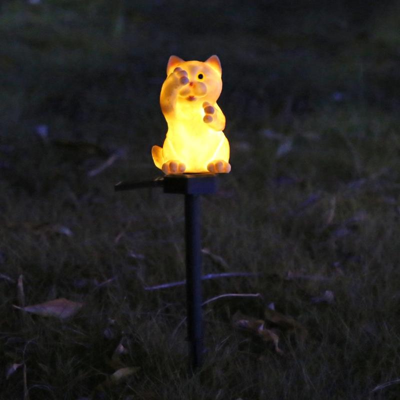 Ugle solenergi ledet kattunge form harpiks plen nattlys utendørs hjem hage vanntett gårdsplass vei landskap lamper