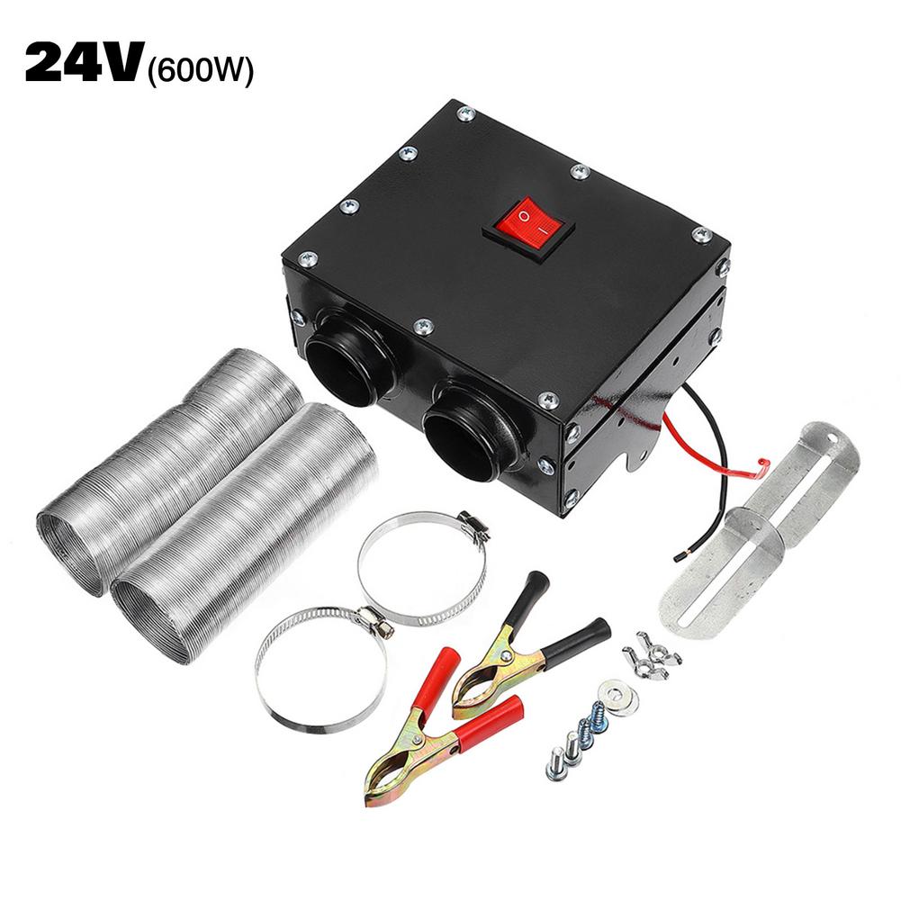 600w 12v/24v auton lämmitin tuulilasin tuulilasin huurteenpoisto himmentävä jäänpoisto autonominen lämmitin 12v 2 reikää auton jäähdytystuuletin webasto: 24v