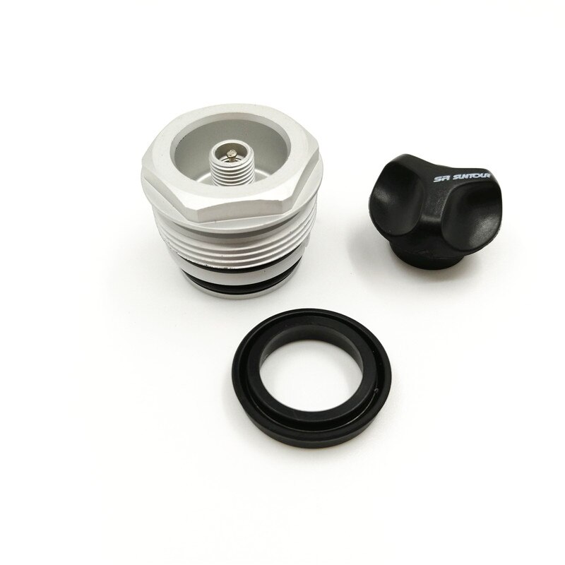 Piezas de reparación de horquilla de bicicleta de montaña SR SUNTOUR XCR, Base de válvula de inflado de Gas y petróleo, accesorios de tenedores delanteros de bicicleta Xcr