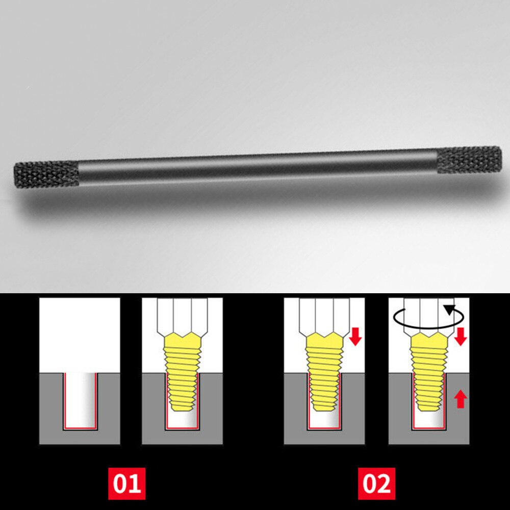 1 Set Damaged Screw Extractor Drill Bits Guide Set Broken Speed Out Easy Out Bolt Stud Stripped Screw Remover Tool 1/2 3/4 Inch