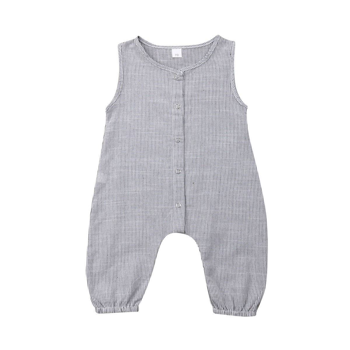 Neugeborenen Kleinkind Baby Jungen Mädchen Strampler Ärmelloses Sommer Baumwolle und Leinen lässig Baby Sunsuit Outfit Kleidung Gesamt