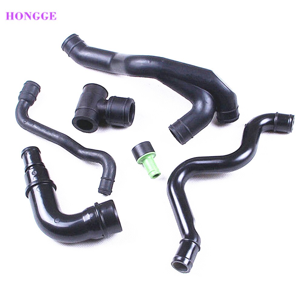 Qty6 1.8 Engine Crankcase Ventilation Pipe Exhaust Hose Kit For VW Bora Golf Jetta MK4 06A 103 213F 06A 103 221AH 035 103 245