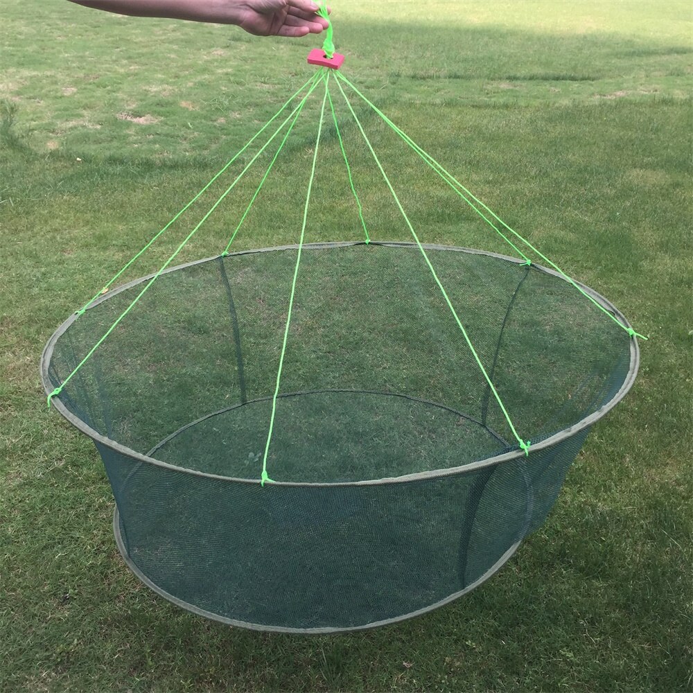 SPORTSHUB przenośne składane sieci rybackie sieci odlewania ryby krewetki raki łapacz sieci FT0009