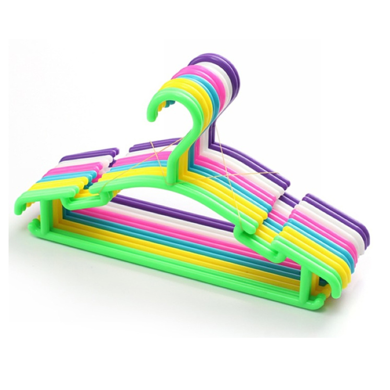 Toddler Baby Laundry Drying Rack Garment Hanging Organizer Kids Mini Clothes Hanger Children Coat Plastic Hook Hangers 1Pc