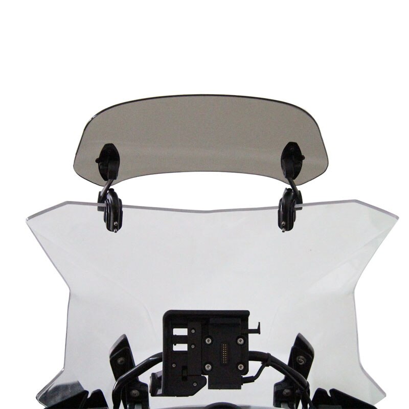 Motorcycle Adjustable Windshields Extension Windscreen Spoiler Wind Deflector Protection For BMW R1200GS F800GS F650GS G310GS