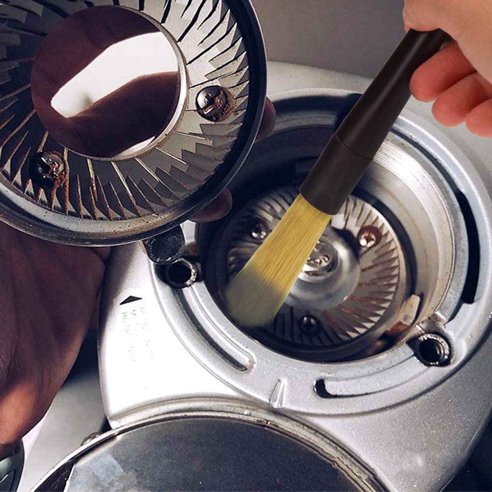 Coffee Machine Cleaning Brush, Dusting Espresso Grinder brush Accessories for Bean Grain Coffee Tool Barista Home Kitchen