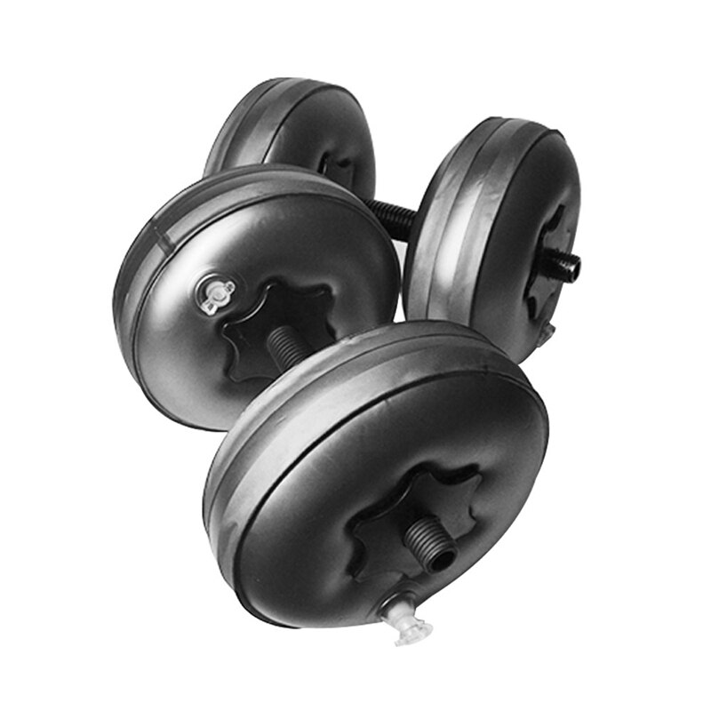 HKG-mancuernas llenas de agua para hombre y mujer, juego de pesas ajustable para gimnasio, equipo deportivo, ejercicio de Fitness en casa