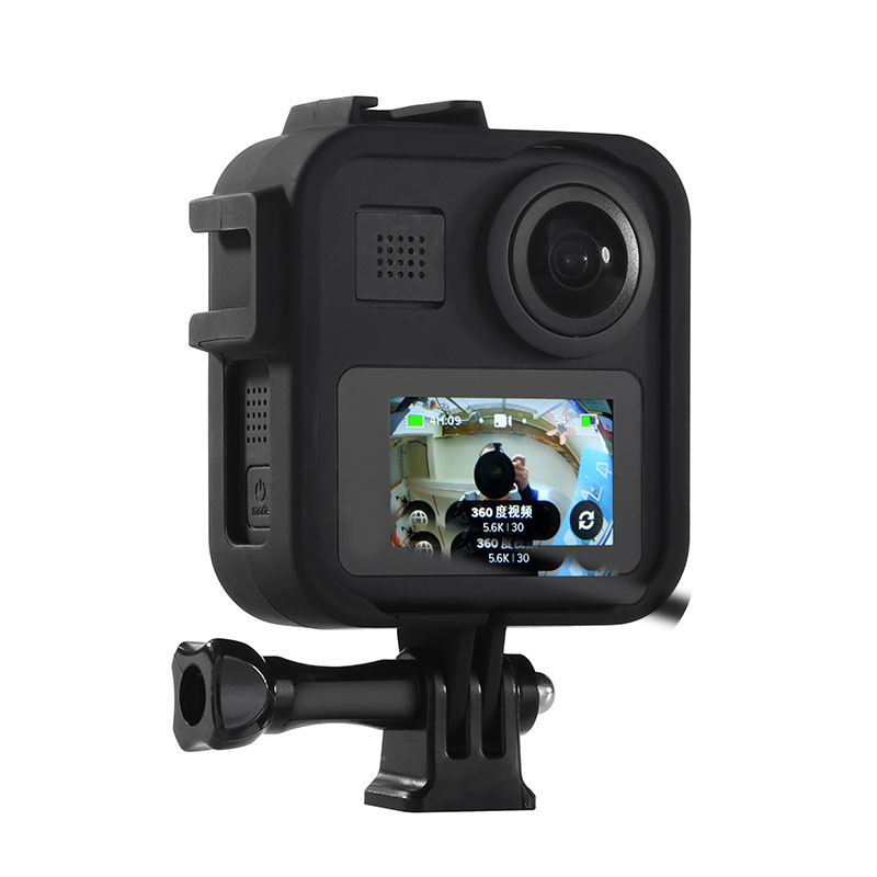 Case Voor Gopro Max Accessoires Gopro Panoramisch Actie Camera Kooi Bescherming Frame Mount Voor Go Pro Max Stand