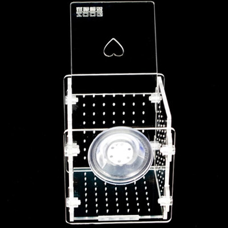 Aquarium Breeding Box Acrylic Isolation Fish Hatching Breeding Multi-Grid Boxes Aquarium Incubator