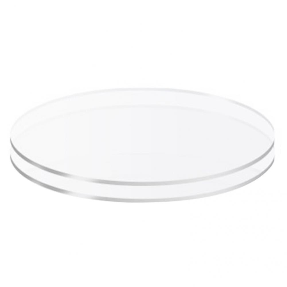 Cake Base Stable Clear Wedding Cake Boards Eco-Friendly Acrylic Boards Round 2Pcs Buttercream Cake Discs