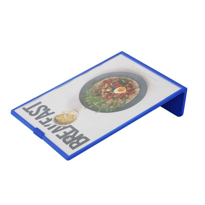 A4 Table Menu Sign Display Card Tag Label Holder Frame Price Menu Display Stand Billboard Rack Table Picture Frame display rack