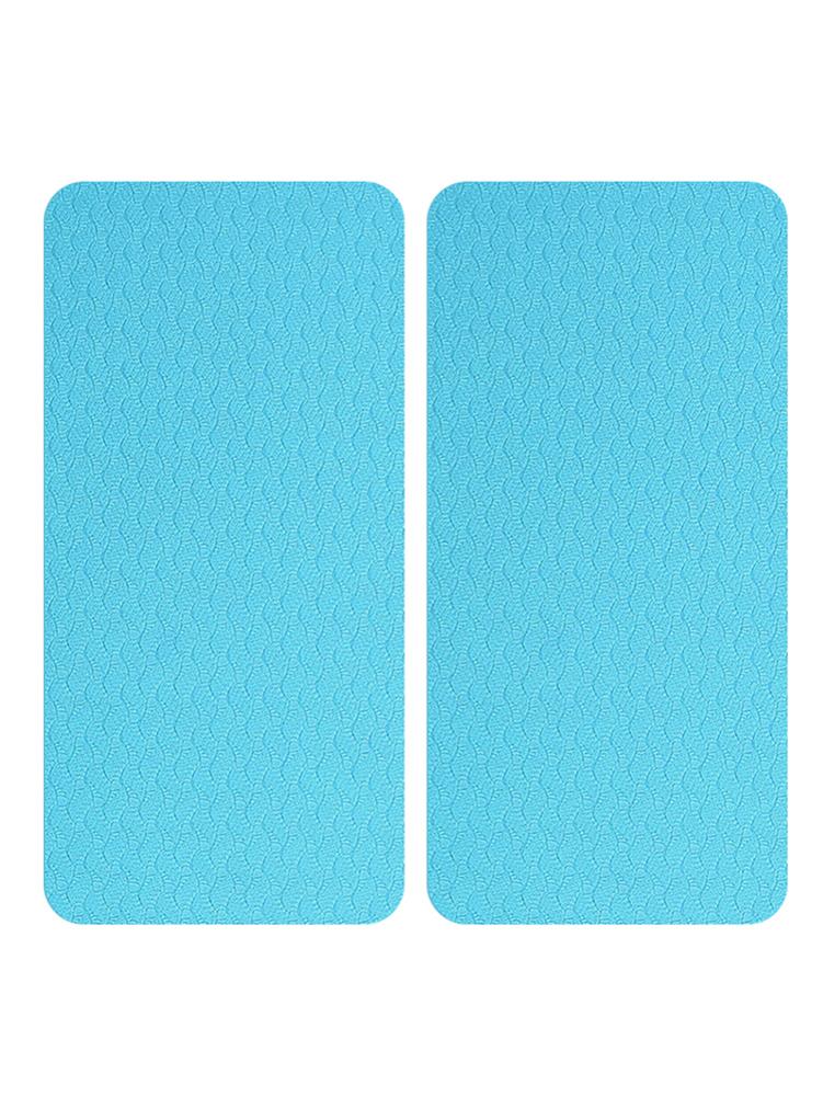 2 stück 40*20cm yoga-knieschoner, tragbar, wasserdicht, rutschfest, ellbogenpolster, rutschfeste, weiche yogamatten für pilates-bodenübungen