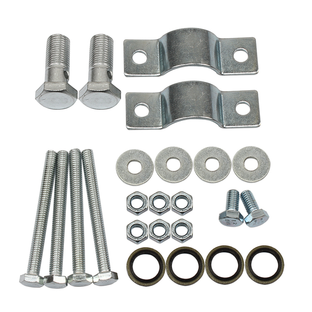 Enfriador de aceite de aluminio para motor de motocicleta + radiador de refrigeración de ventilador 125Ml Universal para moto de cross ATV enfriador de aceite de ventilador de: Oro