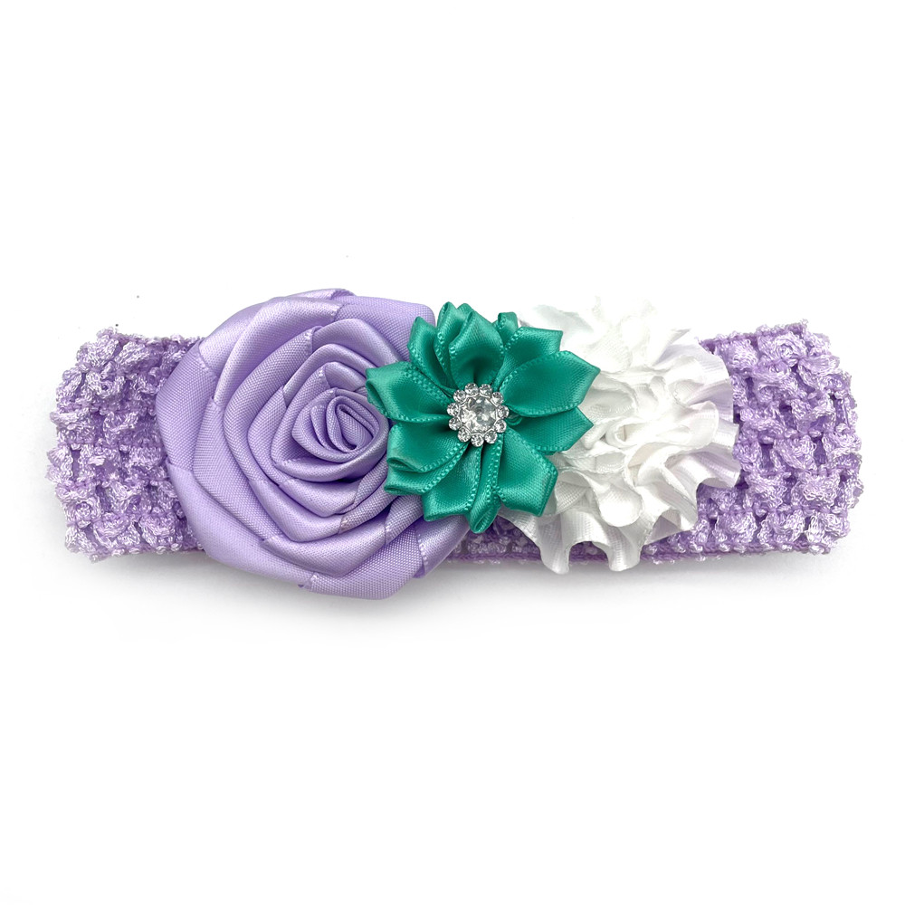 30/50 stuks hond bloemen vlinderdas met elastische band roze bloemen meisje jongen hond verzorging product voor kleine midden grote hond strikjes: S / Paars