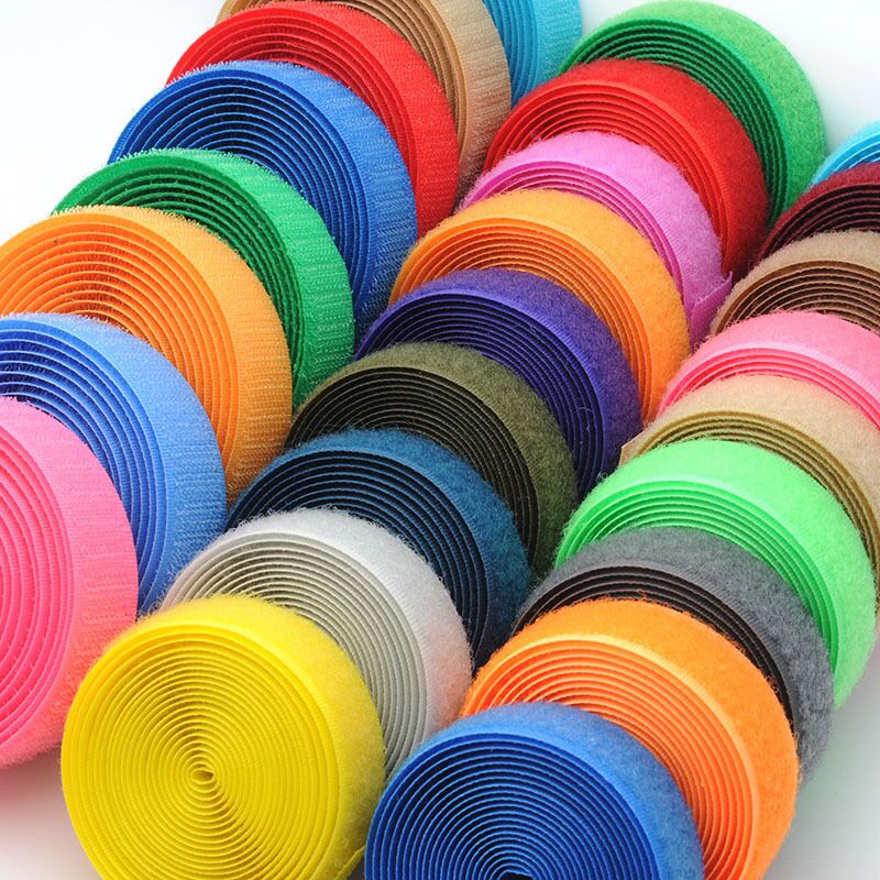 2cm Magic Strap Tape Velcros Adhesive Fastener DIY Polyester Nylon Hook Loop Tape Fastener Sewing Accessories No Glue