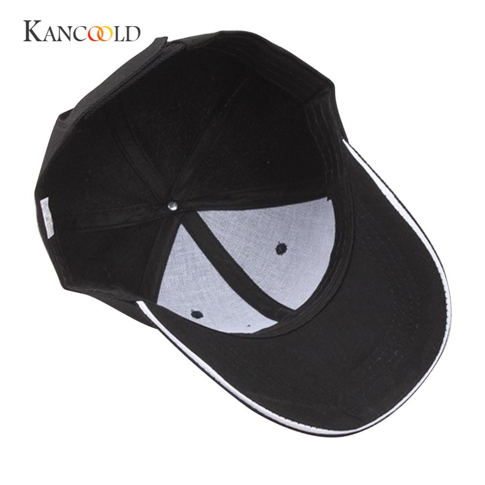 Kancoold bone cap afslappet hat kvinder populær unisex baseball cap snapback hat hip hop justerbar pjano 0