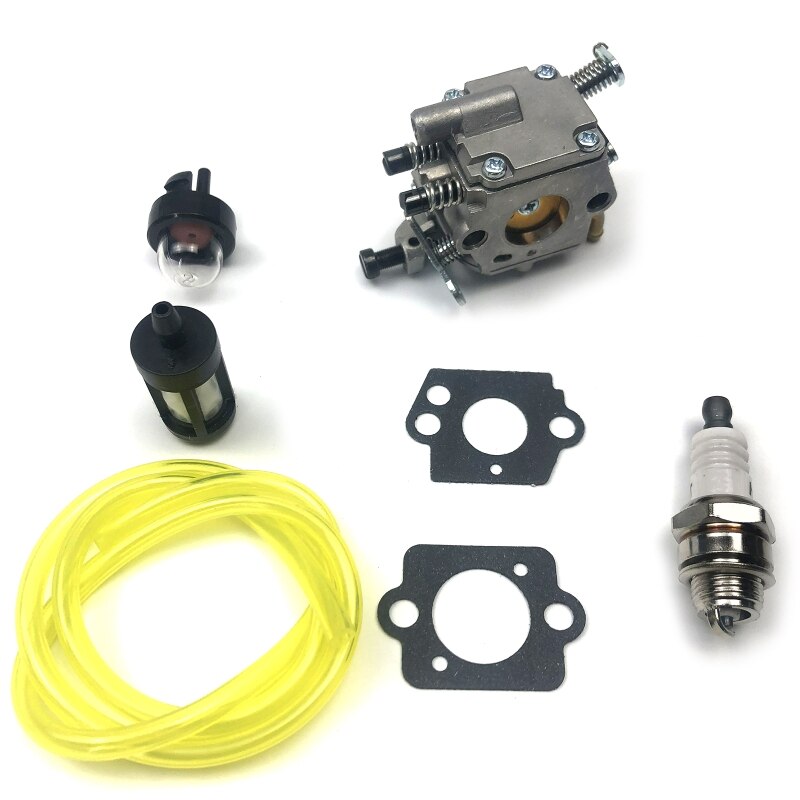 Kaasutinsarja stihlille  ms200 020t ms200t ms 200 ms 200t polttoaineletkun suodattimella  l4mb
