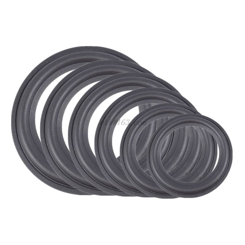 4/5/6.5/8/10/12 Inch Universal High Elasticity Speaker Surround Repair Foam Woofer Edge Replacement Foam Rubber