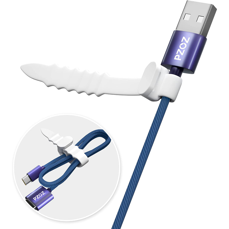 5 teile/satz Silikon Kabel Organizer Kabelbinder Wiederverwendbare Kabel Wächter Twist Krawatten USB Ladung Datenkabel Kopfhörer Linie Verwaltung