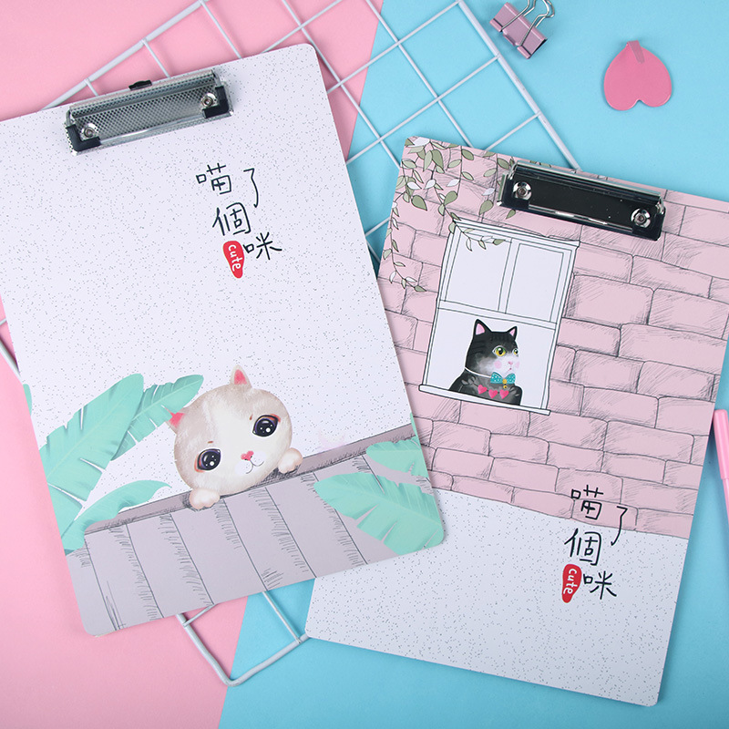 Student paper data folder writing pad drawing board