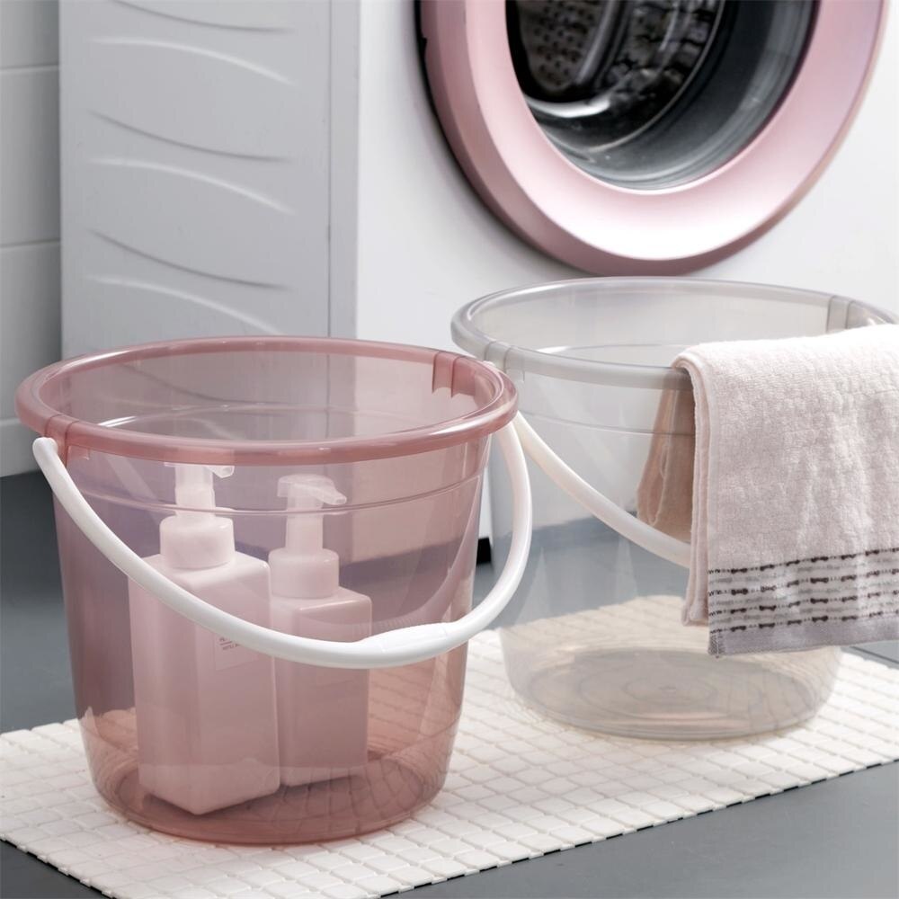 Kunststoff Eimer Schlecht transparent Mopp Eimer Wasser Behälter Kleinigkeiten Lagerung Eimer draussen Angeln Auto Waschen Eimer